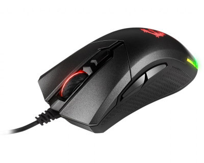 Мышь MSI Clutch GM50 черный оптическая (7200dpi) USB2.0 (6but)